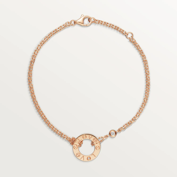 Cartier Love Bracelet B6063600 Rose Gold Diamonds 1