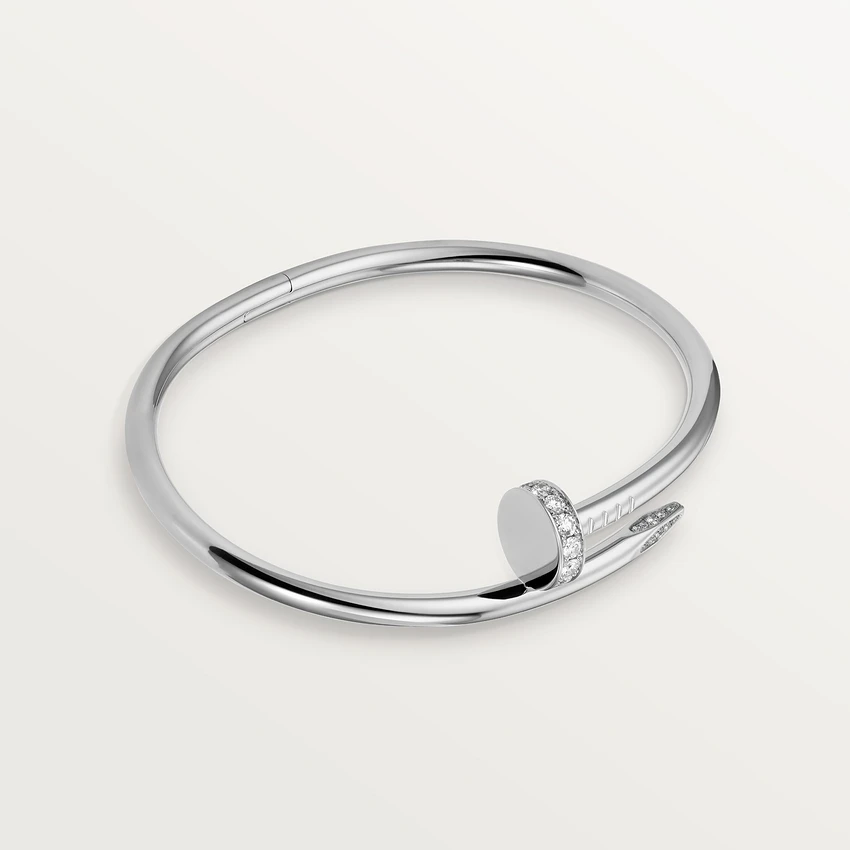 Cartier Juste un Clou B6048717 Bracelet White Gold Diamonds 1