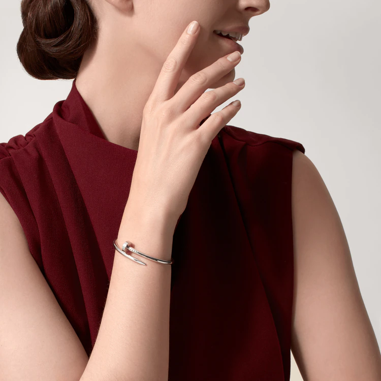 Cartier Juste un Clou B6048317 Bracelet White Gold 7