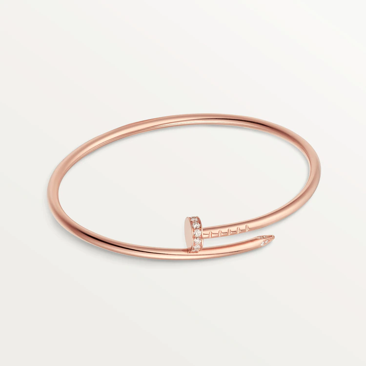 Cartier Juste un Clou B6065817 Bracelet Small Model Rose Gold Diamonds 1