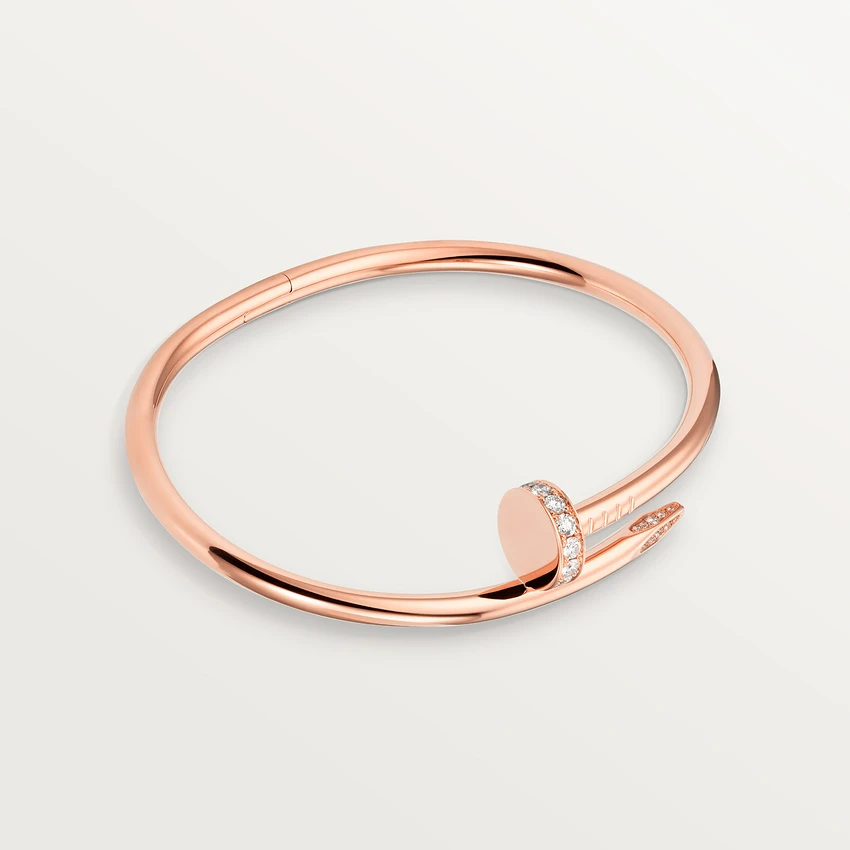 Cartier B6048517 Juste un Clou Bracelet Rose Gold Diamonds 1