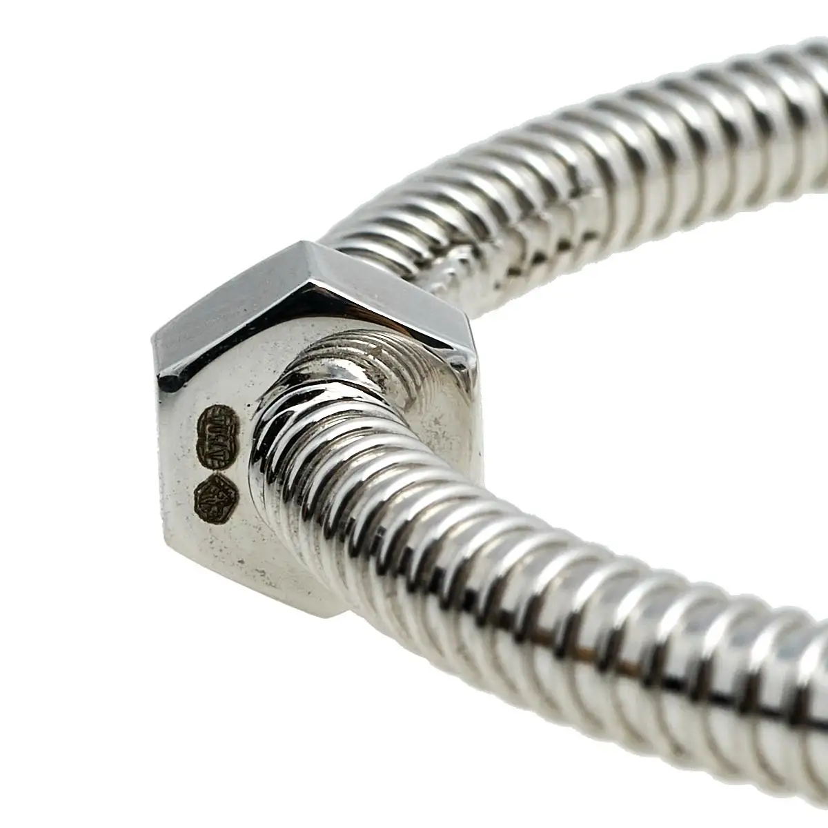 Cartier Ecrou De B6049616 Cartier 18K White Gold Bracelet 12