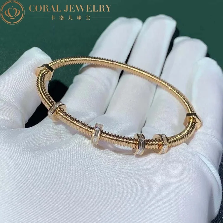 Cartier Ecrou De N6714516 Cartier Diamond Bracelet Rose Gold 5