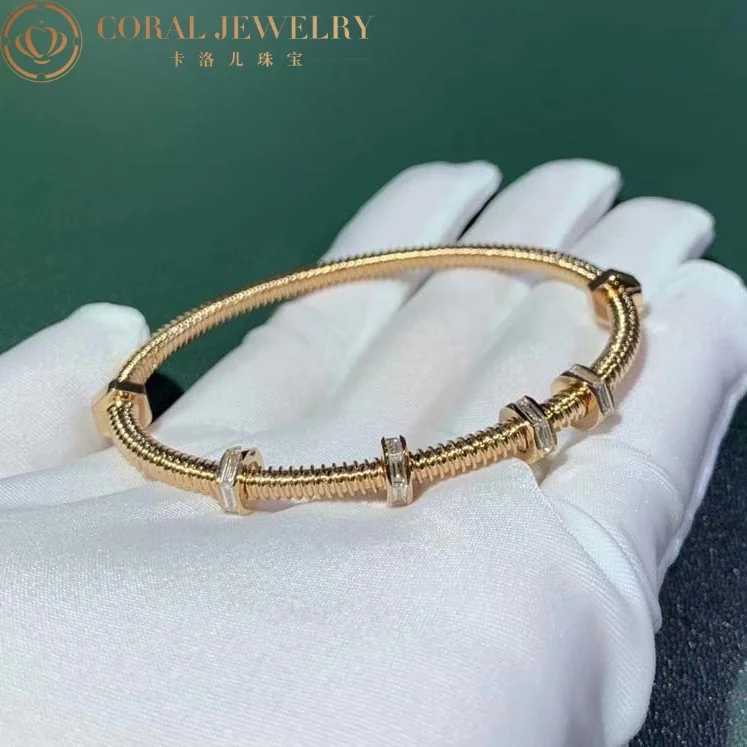 Cartier Ecrou De N6714516 Cartier Diamond Bracelet Rose Gold 4