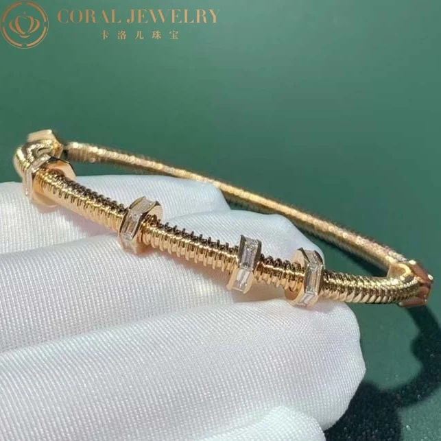 Cartier Ecrou De N6714516 Cartier Diamond Bracelet Rose Gold 3