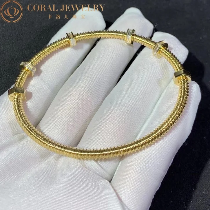 Cartier Ecrou De N6714516 Cartier Diamond Bracelet Yellow Gold 14