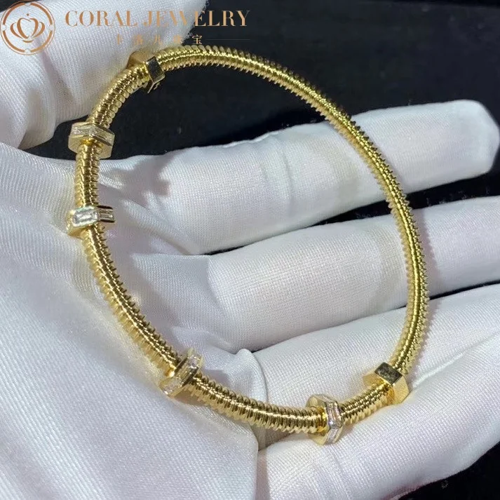 Cartier Ecrou De N6714516 Cartier Diamond Bracelet Yellow Gold 7