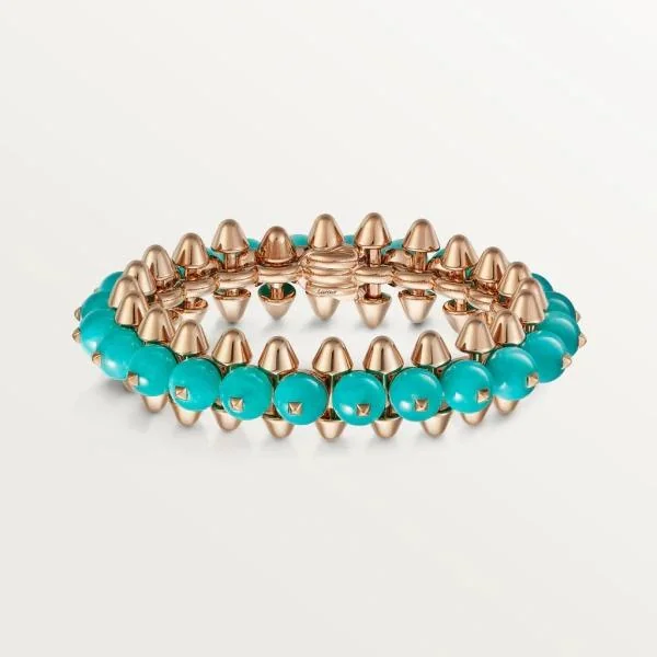 Cartier Clash De N6718417 Cartier Bracelet XL Model Rose Gold Amazonite 1