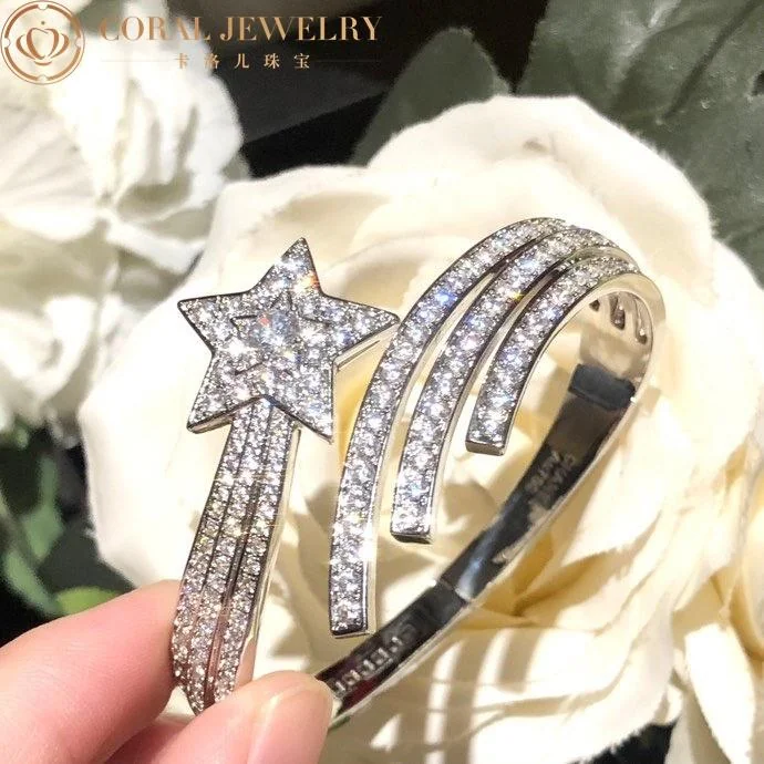 Chanel Comète J2831 Bracelet 18k White Gold Diamonds 6