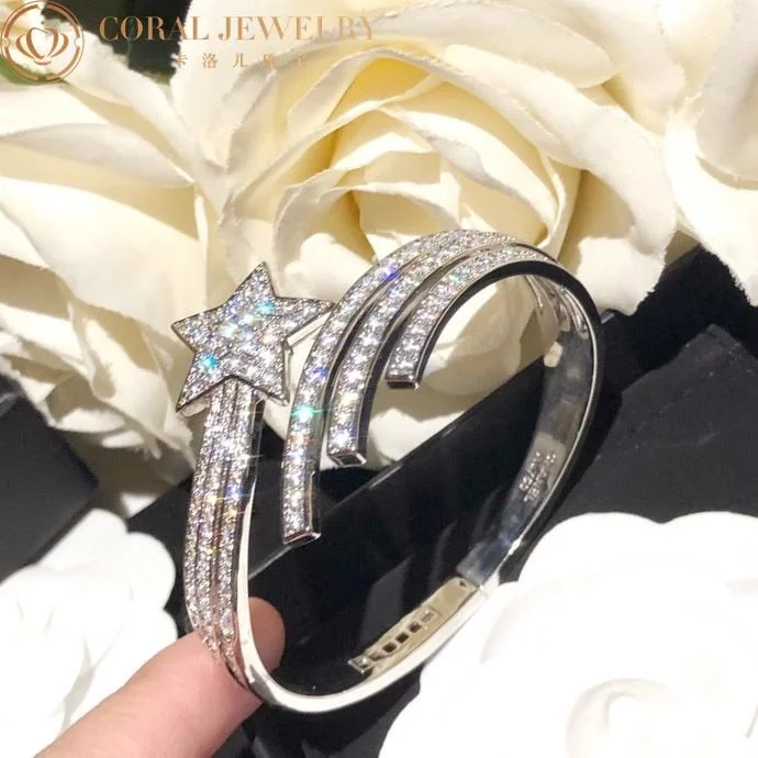 Chanel Comète J2831 Bracelet 18k White Gold Diamonds 4