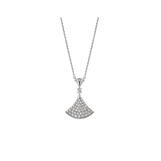 Bulgari Divas? Dream 350066 Necklace White Gold Set Diamonds 1