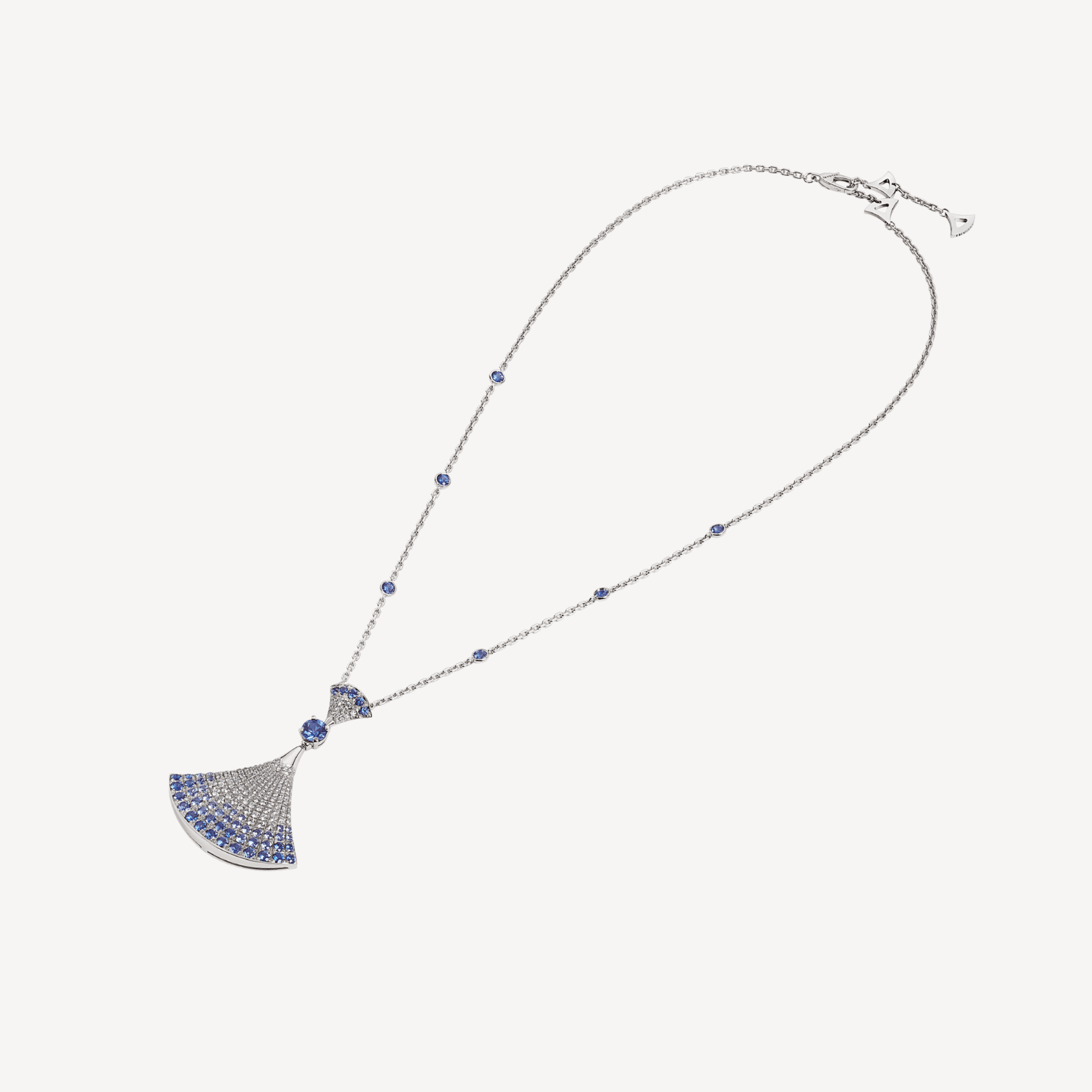 Bulgari Divas? Dream Necklace 358113 White Gold Sapphires and Diamonds 2