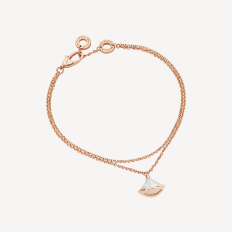 Bulgari 350585 Divas? Dream Bracelet Rose Gold with Mother-of-pearl Bracelet 1