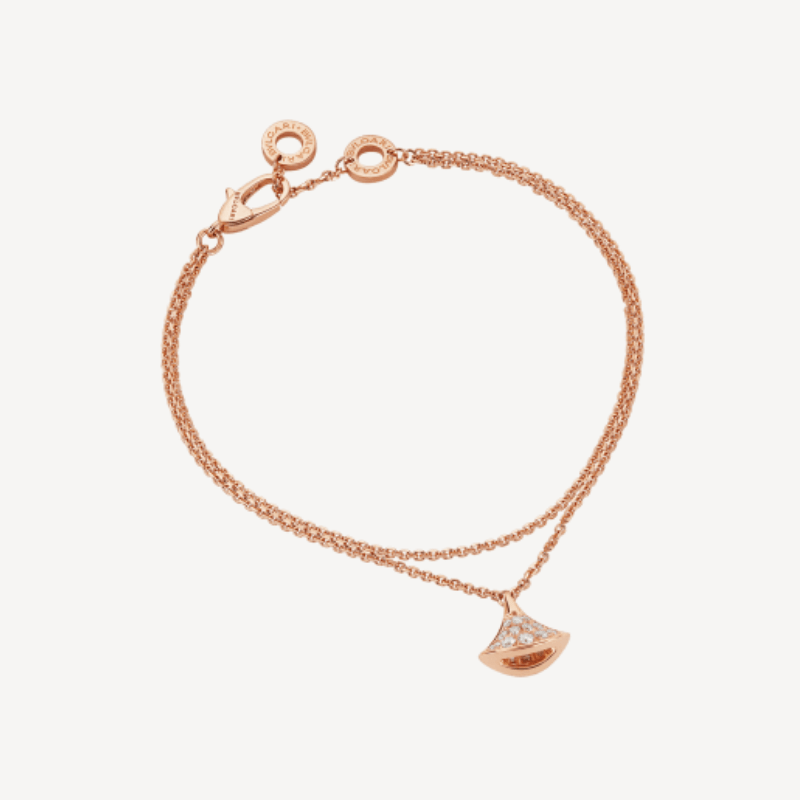 Bulgari 351052 Divas? Dream Bracelet Rose Gold With Diamonds Bracelet 1