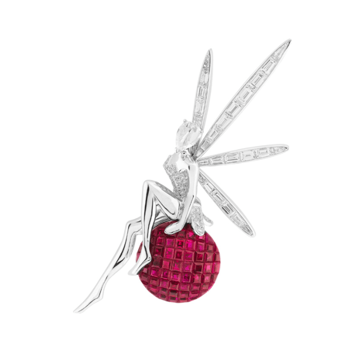 Van Cleef & Arpels brooch F�e Caresse d?�ole brooch 1