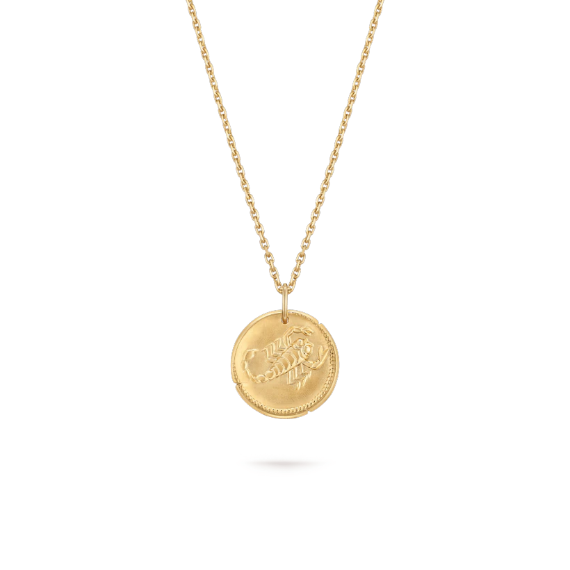 Van Cleef & Arpels VCARP7SZ00 Zodiaque medal Scorpii (Scorpio) Yellow gold 1
