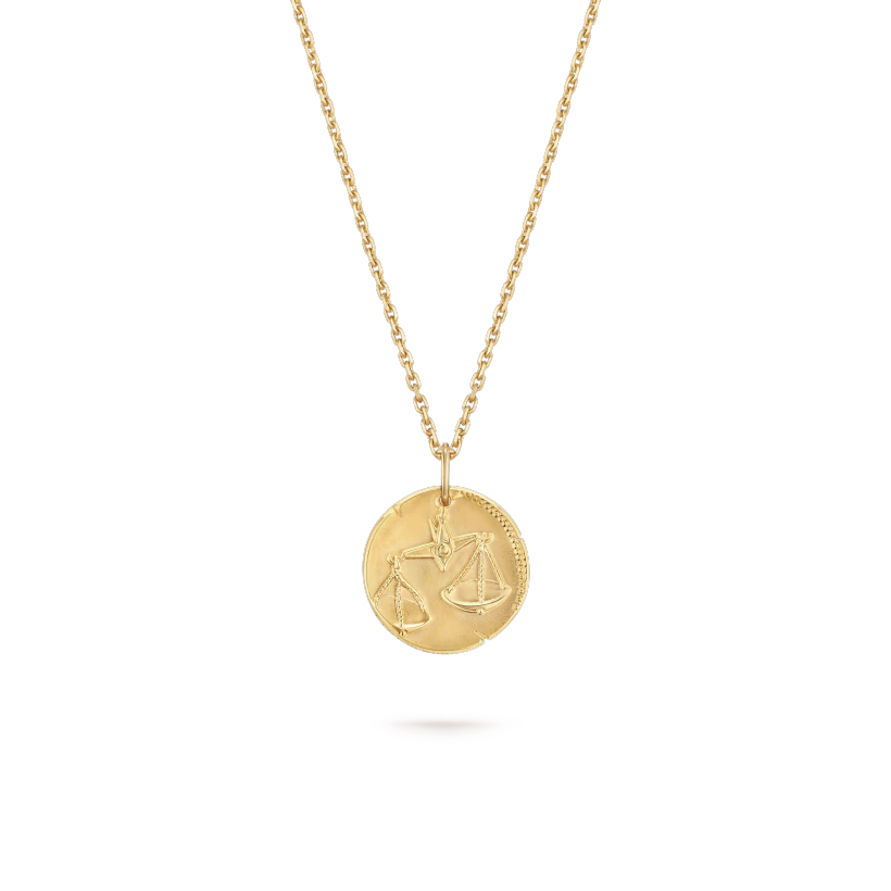 Van Cleef & Arpels VCARP7SW00 Zodiaque medal Librae (Libra) Yellow gold 1