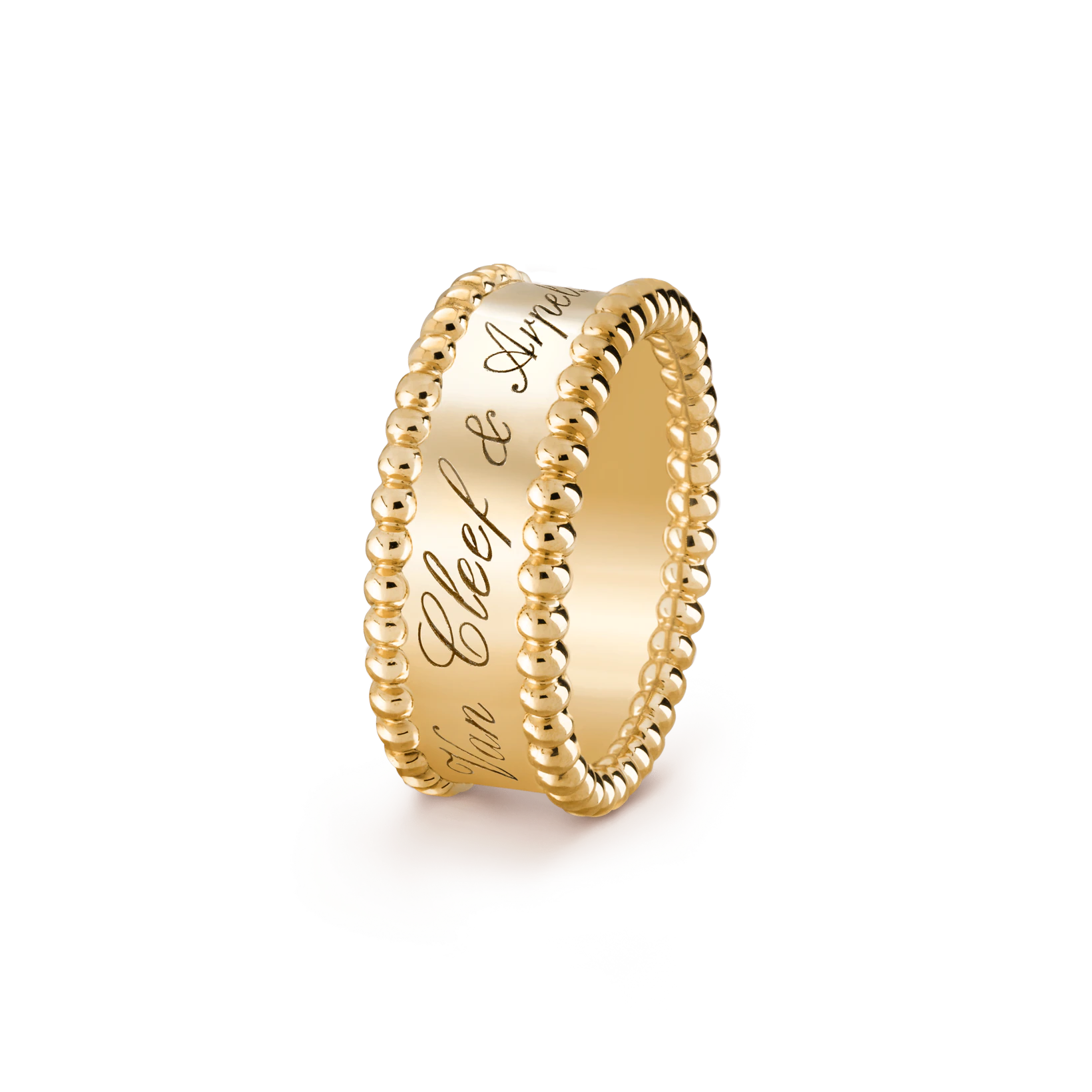 Van Cleef & Arpels VCARO3Y600 Perlée signature ring Yellow gold ring 1