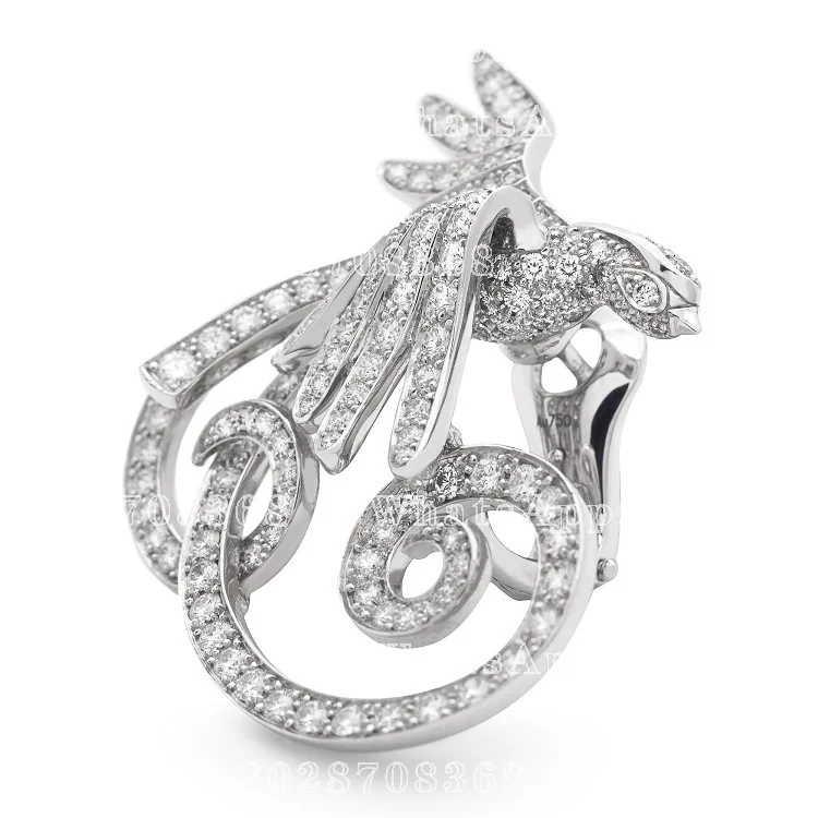 Van Cleef & Arpels VCARN5P400 Fauna Oiseaux De Paradis Ring 8