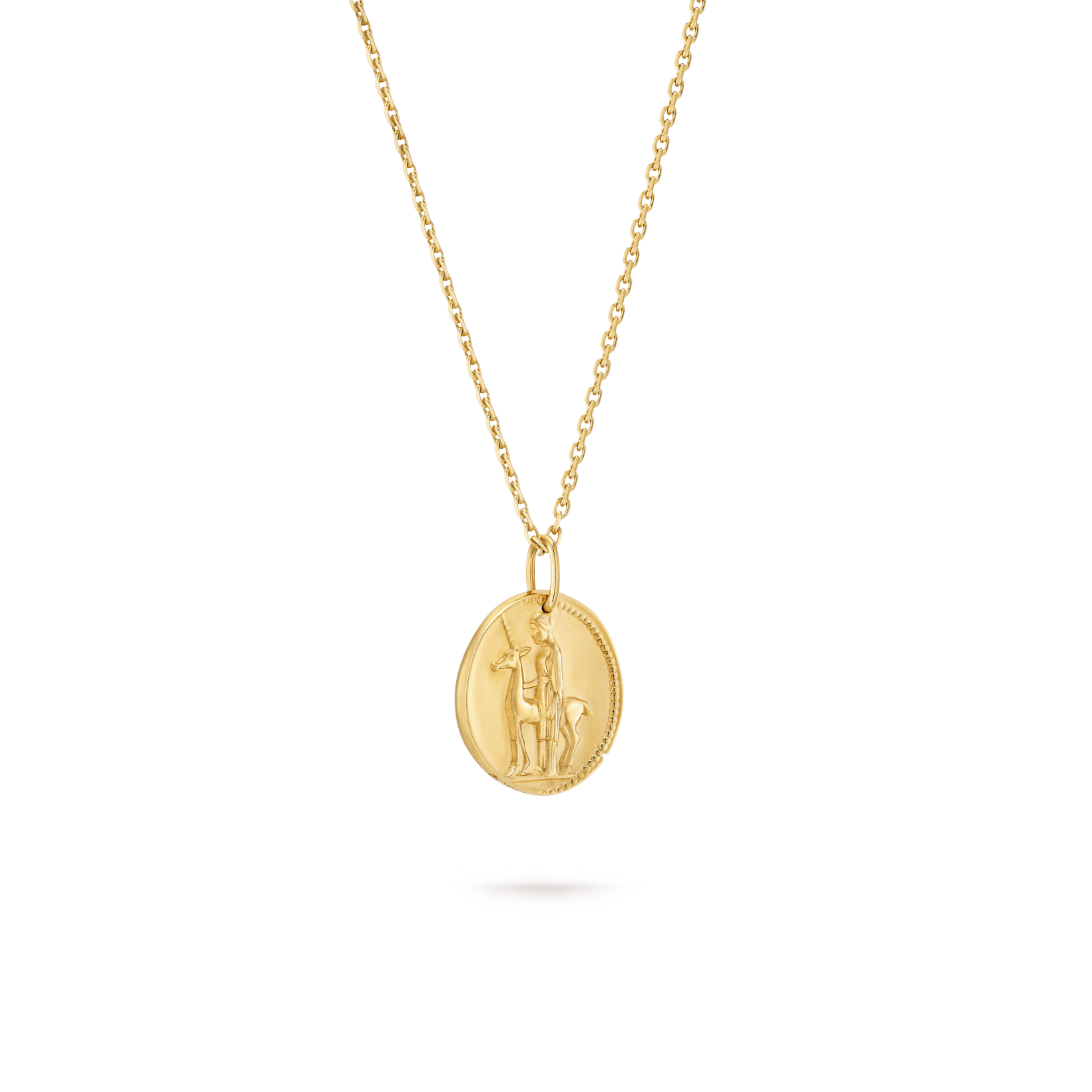 Van Cleef Arpels Zodiaque Medal Virginis Virgo Yellow Gold Vcarp7st00-2