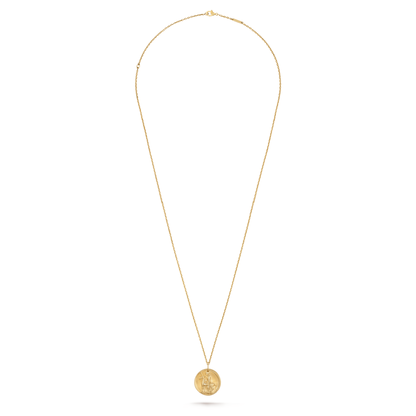 Van Cleef Arpels Zodiaque Medal Virginis Virgo Yellow Gold Vcarp7st00-3
