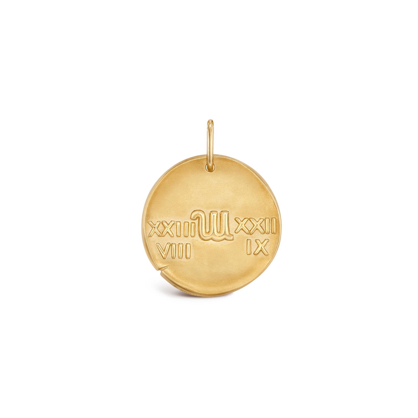 Van Cleef Arpels Zodiaque Medal Virginis Virgo Yellow Gold Vcarp7st00-4