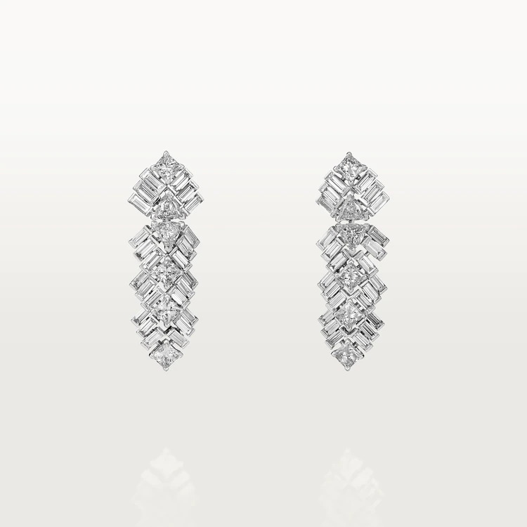 Cartier Reflection De Cartier Earrings White Gold Diamonds H8000459 -1