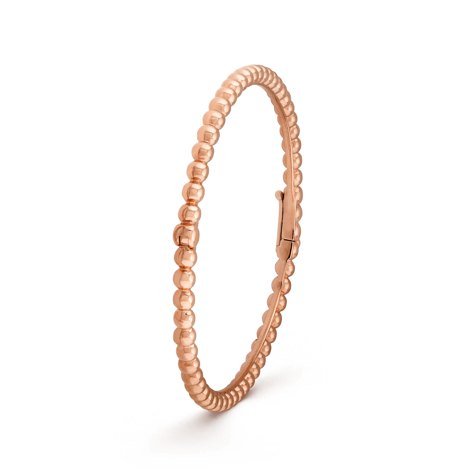 Van Cleef & Arpels VCARO7A700 Perlée pearls of gold bracelet Rose gold 1