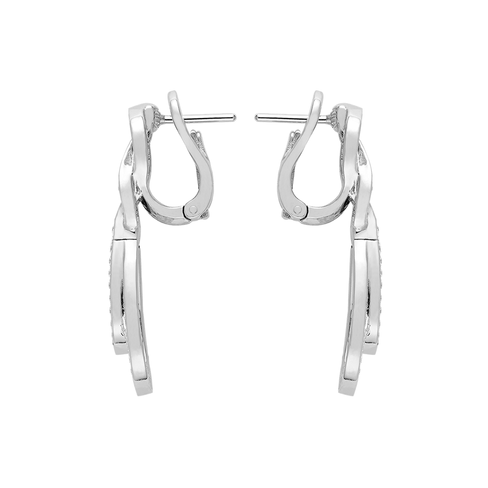 Fred Chance Infinie Earrings White Gold And Diamonds Ref 8j0245 Coral 23