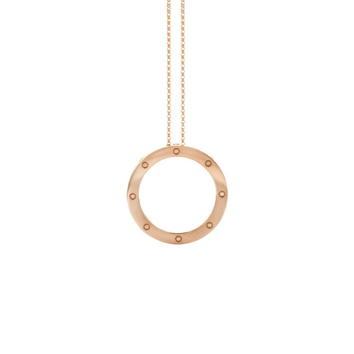 Roberto Coin Pois Moi Rose Gold Necklace 58
