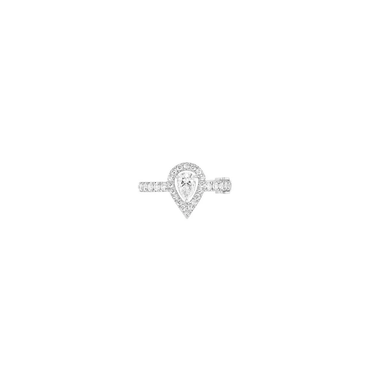 Messika My Twin White Gold Mono Clip Earring 10121-WG with Diamonds