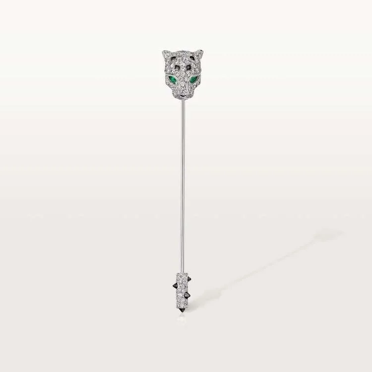 Cartier Panthère De Cartier Brooch N5300310, White Gold, Emeralds, Onyx, Diamonds1