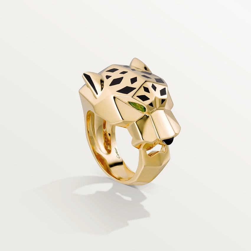 Cartier Panthère De Cartier B4074100, Yellow Gold,black Lacquer, Tsavorite, Onyx 1