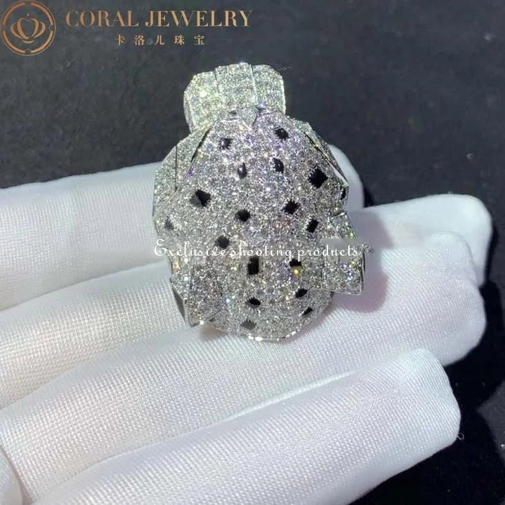 Cartier Panthère De Cartier H4179600, White Gold, Emeralds, Onyx 3