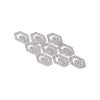 Bulgari Serpenti 18 Kt White Gold Brooch Set With Pave Diamonds Ref 3