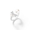 Chaumet Joséphine Aigrette Ring 085044 White Gold, Pearls, Diamonds 2 Chaumet Joséphine Aigrette Ring 085044 White Gold, Pearls, Diamonds 1