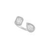 Messika My Twin Toi Moi White Gold Ring With Diamonds 06636 WG 100