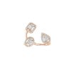 Messika My Twin Trilogy Rose Gold With Diamonds Ring 6695 PG 22