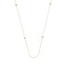 Roberto Coin Love By The Yard Yellow Gold Necklace With Diamonds 67