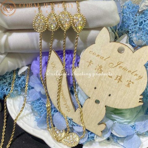 Boucheron Serpent Boheme Necklace JCL00980 Yellow Gold Diamond 9