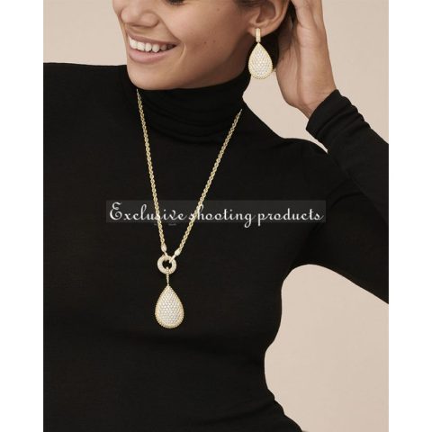 Boucheron Serpent Boheme Pendant JCL00818M Yellow Gold Diamond XXL Motif 6