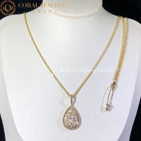 Boucheron Serpent Boheme Yellow Gold Long Necklace L Motif Jcl00682 Coral 18