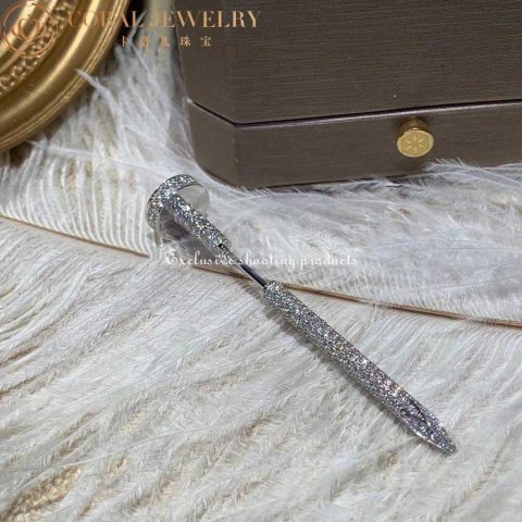 Cartier Juste un Clou Tie Pin OG000178 White Gold and Diamonds 3