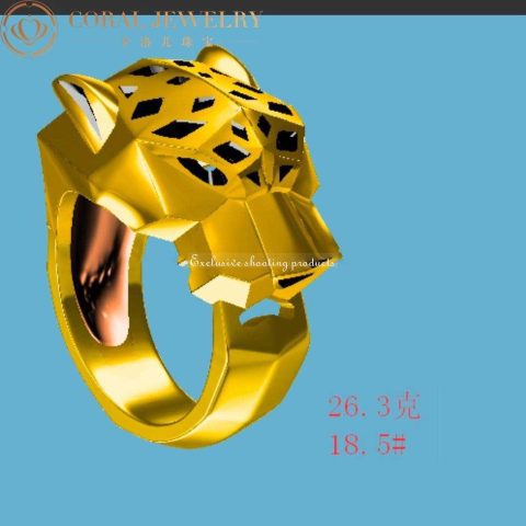 Cartier Panthère De Cartier B4074100, Yellow Gold,black Lacquer, Tsavorite, Onyx 12