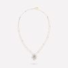 Chanel Soleil De Chanel Transformable Necklace 18k White And Yellow Gold Diamonds J11933 co