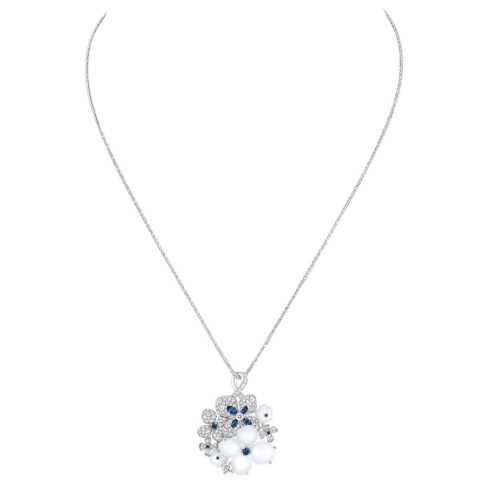 Chaumet Hortensi Voie Lactée Clip and Pendant 082944