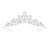 Chaumet Josephine Aigrette Imperiale Tiara White Gold Pearls Diamonds 083597 co