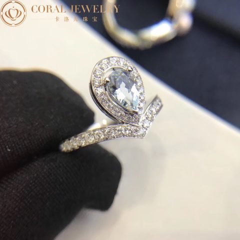 Chaumet Joséphine Aigrette Ring 083297 White Gold Diamonds 9