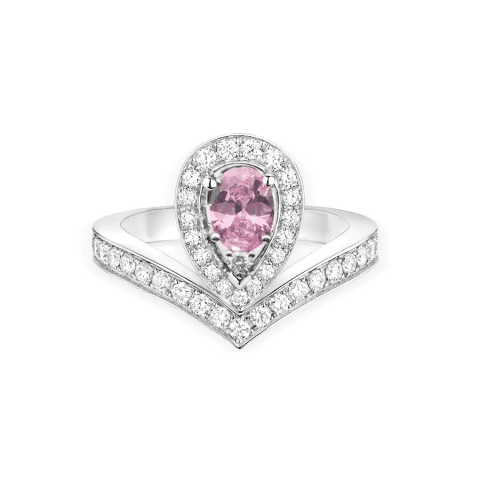 Chaumet Joséphine Aigrette Ring White Gold, Purple Aquamarine1