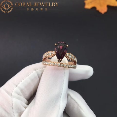 Chaumet Joséphine Aube Printanière ring 082573 pink sapphire5